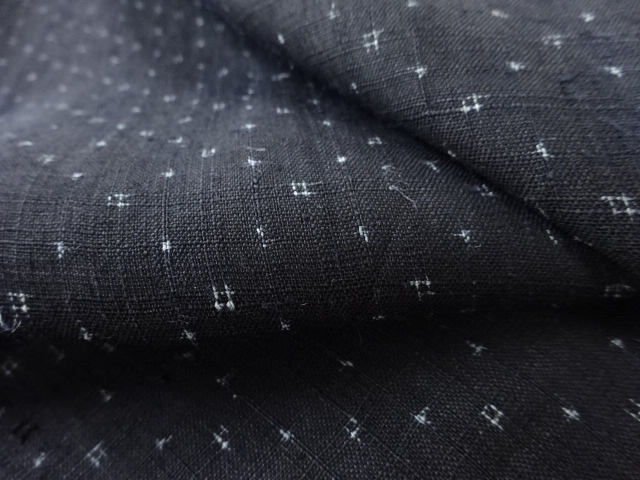  アンティーク　本場宮古上布着物(材料)